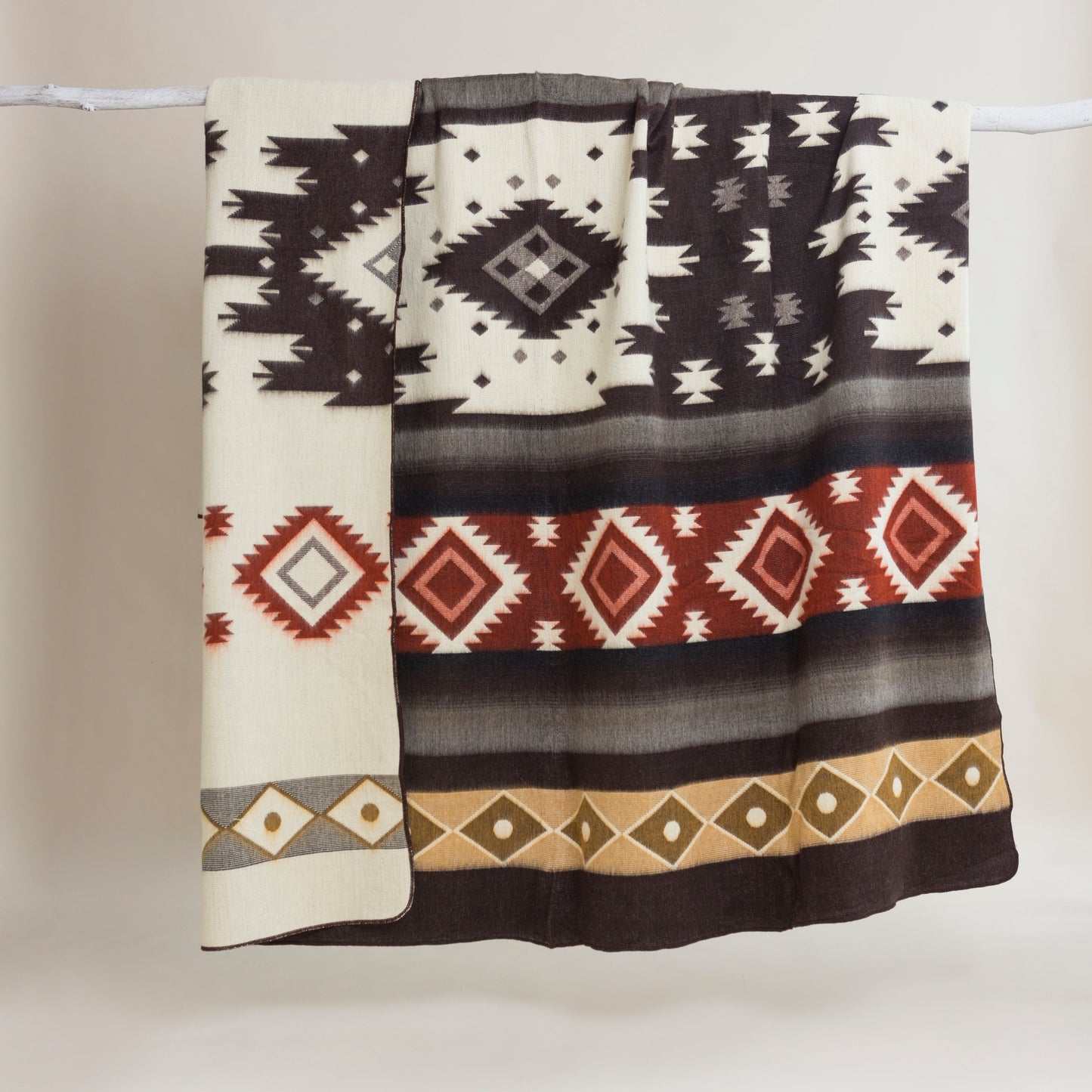 Alpaca blanket - Cotopaxi - Art Andina - Alpaca blanket - Cotopaxi