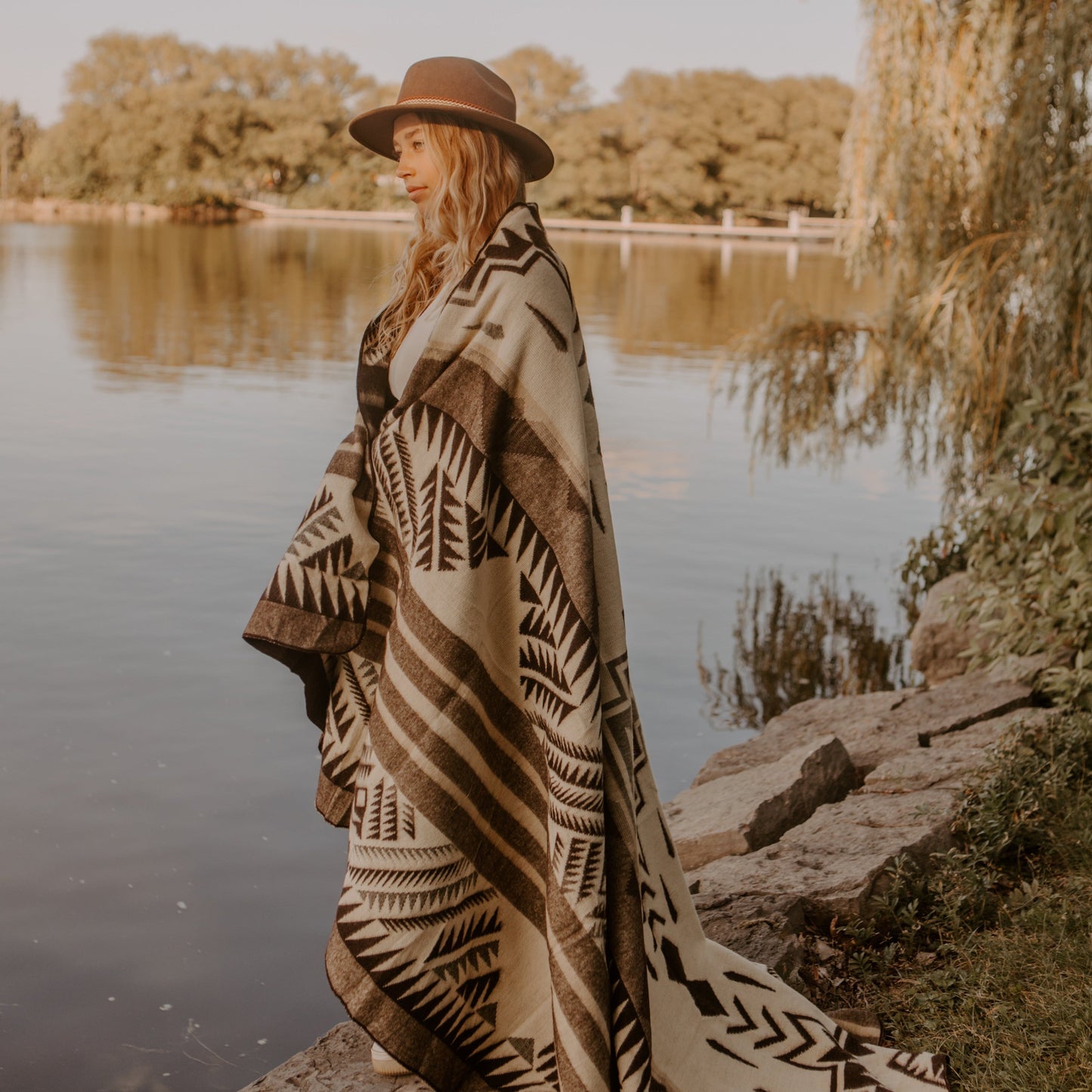 Alpaca Wool Blanket - Aspen - Art Andina - Alpaca Wool Blanket - Aspen