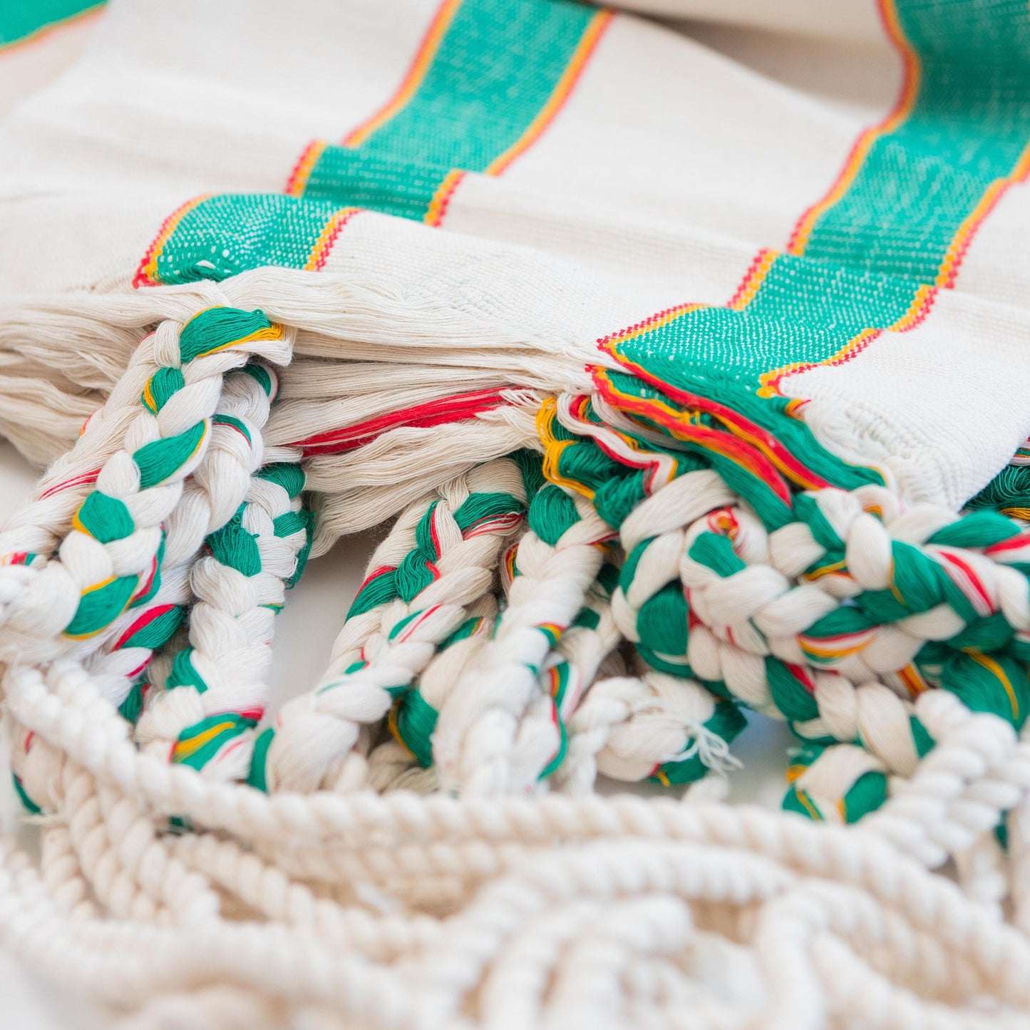 Handwoven Hammock - Oregon - Art Andina - Large Boho Hammock woven in cotton
