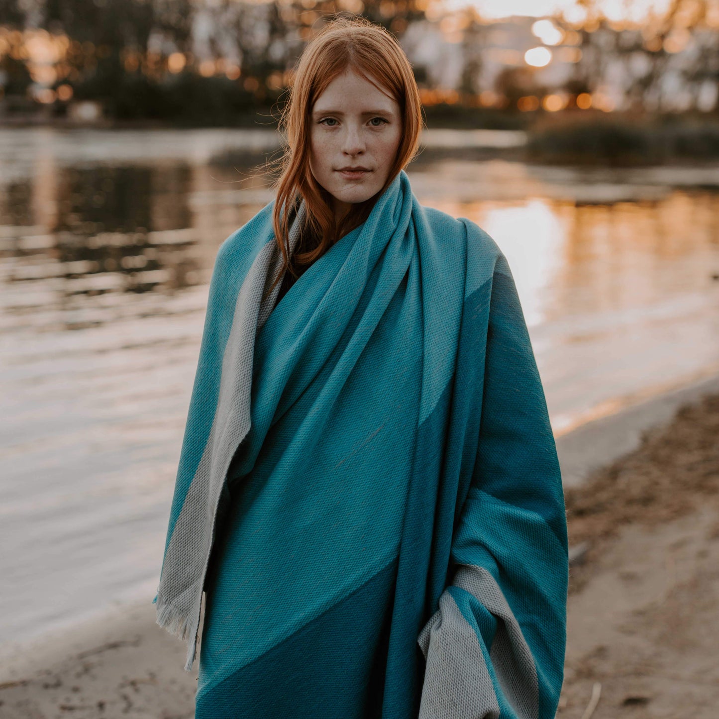 Reversible blanket - Brisa - Art Andina - Reversible blanket - Brisa