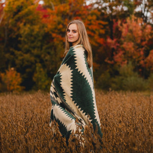 
                  
                    Alpaca Blanket - Glasgow - Art Andina - Alpaca wool blanket in Queen Size | Reversible Aztec Throw Blanket with Native Design | Southwestern Blanket Boho | Navajo Blanket Style
                  
                