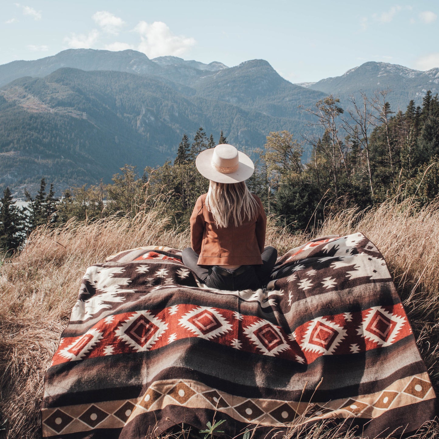 Alpaca blanket - Cotopaxi - Art Andina - Alpaca blanket - Cotopaxi