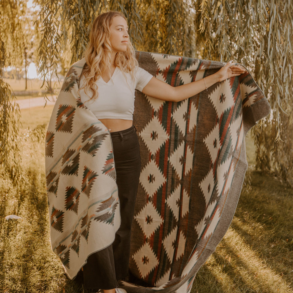 Alpaca wool blanket - Santa Fe – Art Andina