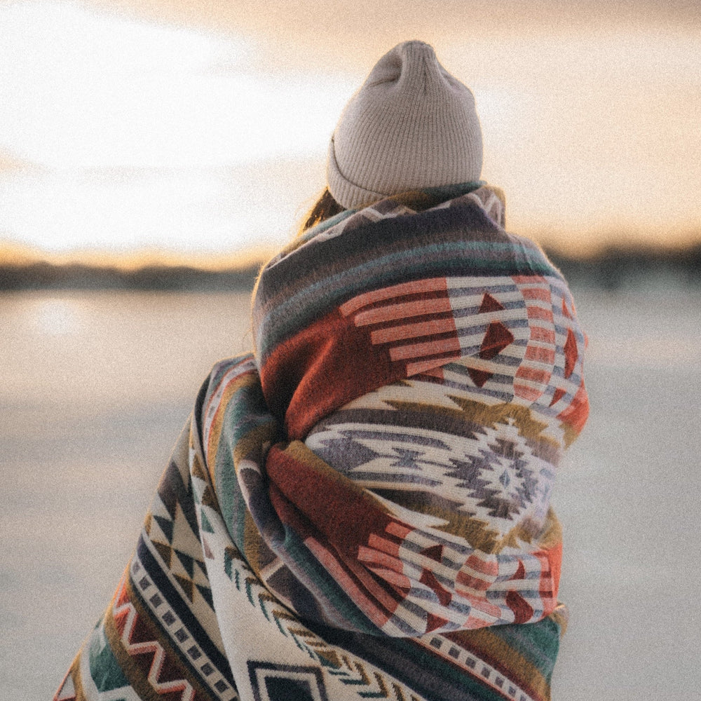 
                  
                    Alpaca Blanket - Tofino - Art Andina - Alpaca wool queen blanket
                  
                
