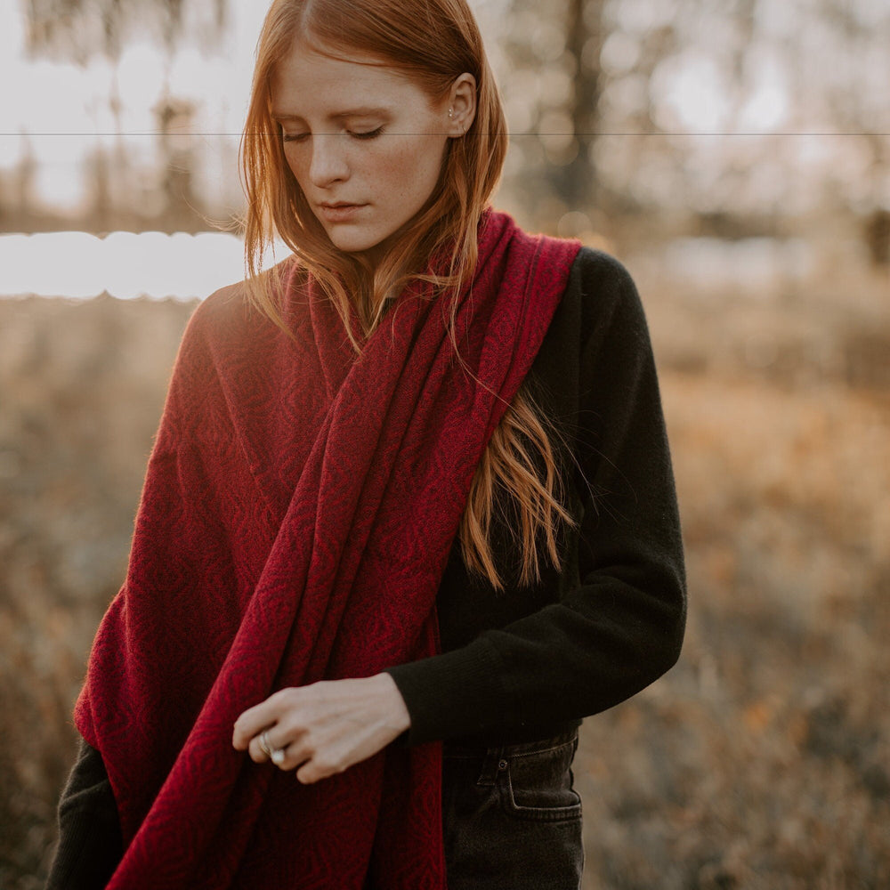 
                  
                    Alpaca boho scarf - Art Andina - Alpaca boho scarf
                  
                