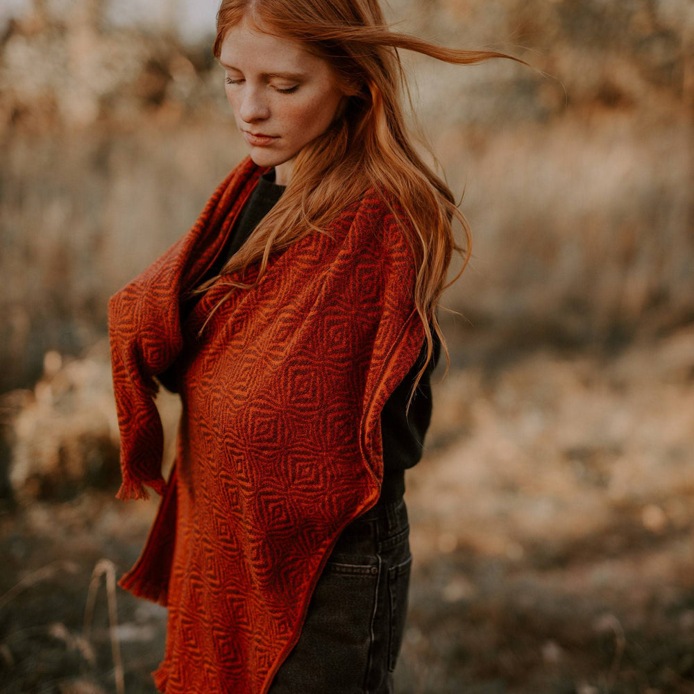 
                  
                    Alpaca boho scarf - Art Andina - Alpaca boho scarf
                  
                