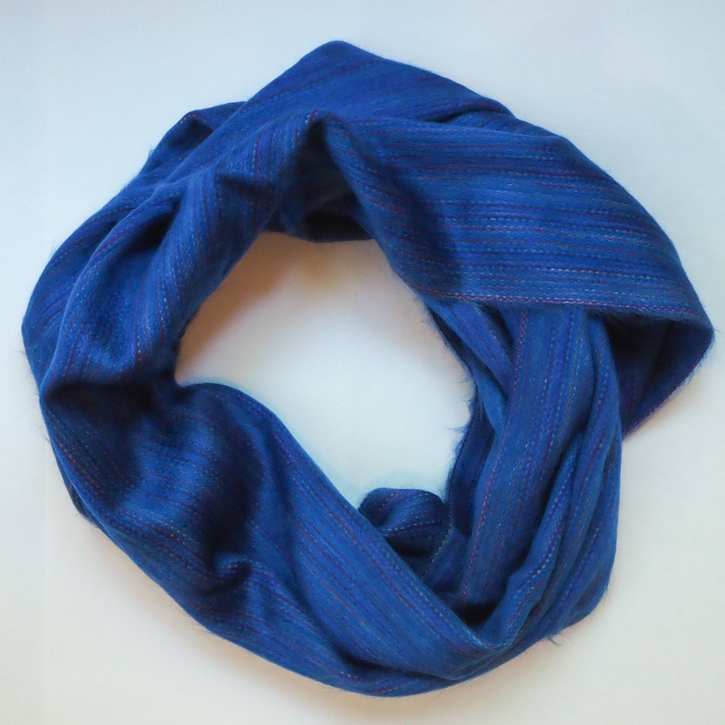 Alpaca infinity scarf - Blue - Art Andina - Alpaca scarf, Infinity scarf blue wool - chunky scarf blue - chic oversized scarf - Hygge scarf -blue alpaca shawl, alpaca infinity scarf