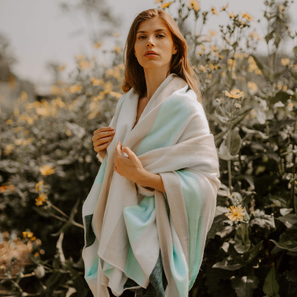 
                  
                    Alpaca Throw blanket - Riviera - Art Andina - Alpaca blanket - Boho throw blanket - neutral throw - cream cozy blanket - meditation blanket - yoga blanket - scandi decor - hygge blanket
                  
                