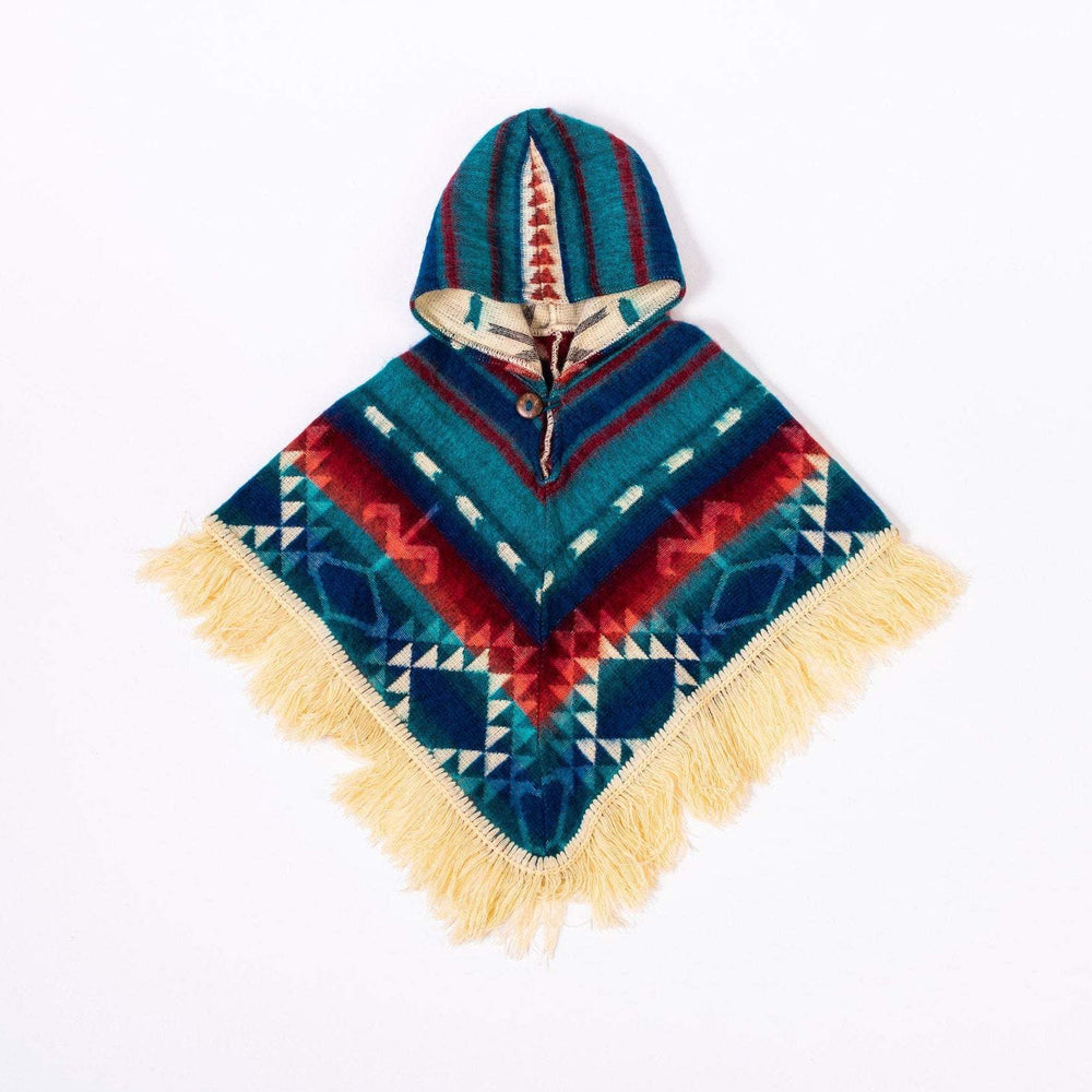 
                  
                    Alpaca toddler poncho - Art Andina - Unisex toddler poncho, Alpaca poncho baby, colorful toddler wear, Unisex kid outerwear, hoodie toddler, boho baby, ethnic print cape
                  
                