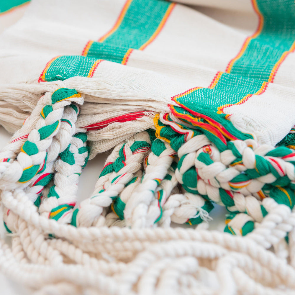 
                  
                    Handwoven Hammock - Oregon - Art Andina - Large Boho Hammock woven in cotton
                  
                